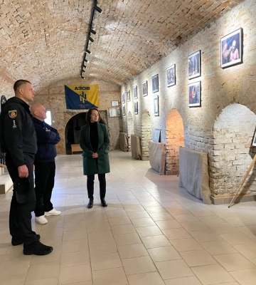 Полковник Ганжа в Острозі познайомився з підлеглими та відвідав академію, щоб заглянути в минуле