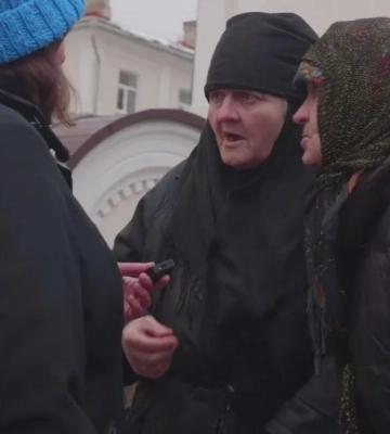 Вірянки у Почаївській лаврі заявили, що Путін – їхній правитель