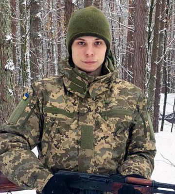 В Луганській області внаслідок обстрілу поліг військовий Назар Верховський із Полтавщини