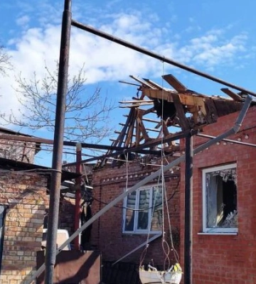 Росіяни атакували Нікополь безпілотником, поранено та травмовано троє людей