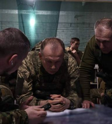 Проїхав всією лінією зіткнення, – Сирський побував у Бахмуті й розповів про оборону