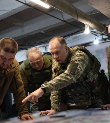 Проехал по всей линии столкновения, – Сырский побывал в Бахмуте и рассказал об обороне