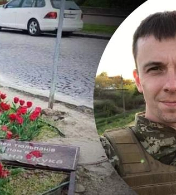 Совершил ДТП и скрылся: в Мукачево авто вылетело на Аллею памяти погибшего защитника Романа Жука