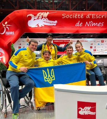 Кубок світу. Миколаївський парафехтувальник у складі збірної України здобув командне &quot;срібло&quot;