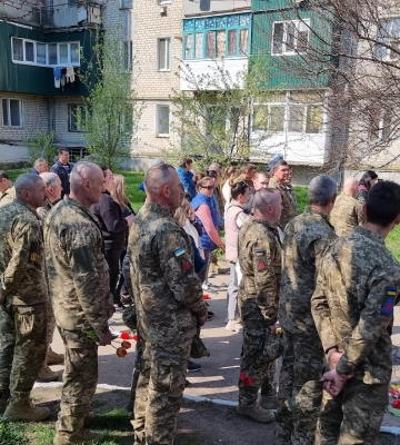 У Первомайську попрощалися з загиблим захисником