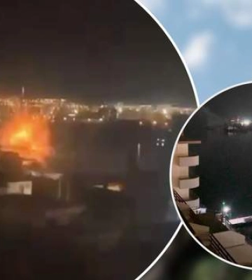 Хтось знову бреше: з&#039;явилося відео вибуху безпілотників у Криму, хоч окупанти &quot;їх знищили&quot;