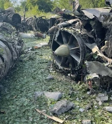 Обстріл аеродрому Канатове. СБУ затримала військового, який організував «операцію» із захоплення літака РФ