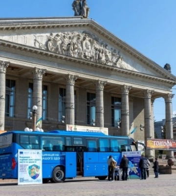 На Тернопільщині запрацював вакцинальний автобус