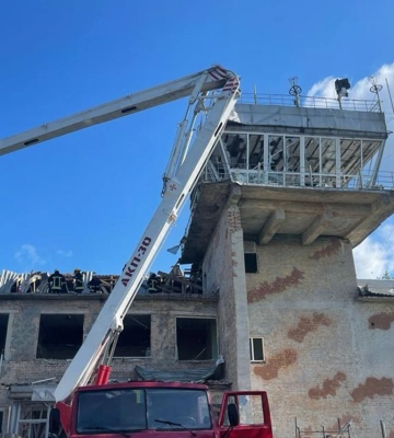 Обстрел аэродрома Канатово. СБУ задержала военного, организовавшего «операцию» по захвату самолета РФ