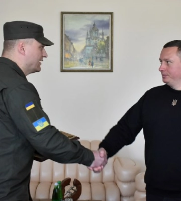 Луцьким нацгвардійцям призначили нового командира Луцьким нацгвардійцям призначили нового командира