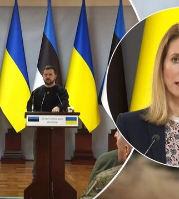 Підписала декларацію і заговорила українською: Кая Каллас в Україні зустрілась із Зеленським