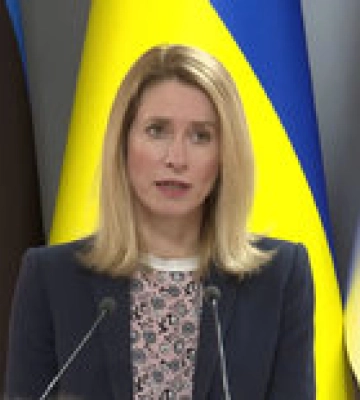 Премьер Эстонии приехала в Житомир и заявила, что Украина должна быть в НАТО и ЕС