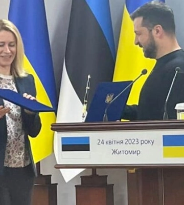 Стала десятою. Естонія підписала декларацію з підтримки України в НАТО