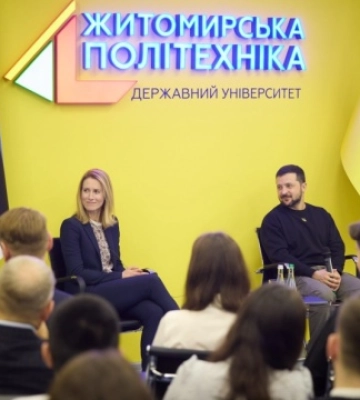 Зеленський приїхав у Житомир