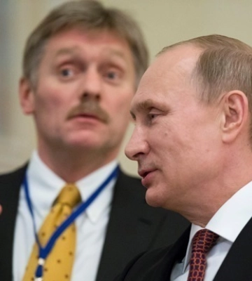 Пєсков зробив заяву про двійників Путіна