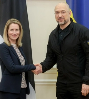 Наше партнерство лише міцнішатиме: Шмигаль зустрівся з прем’єркою Єстонії
