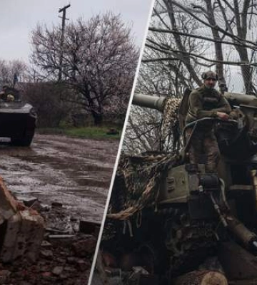 Росія в обороні на Півдні, важкі бої за Бахмут: карта бойових дій за 25 квітня