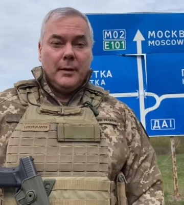 Командувач Об&#039;єднаних Сил ЗСУ перевірив позиції ЗСУ на прикордонні Сумщини