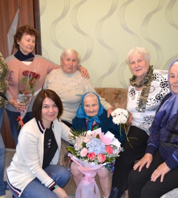 Жителька Глухівщини відзначила 100-річний ювілей