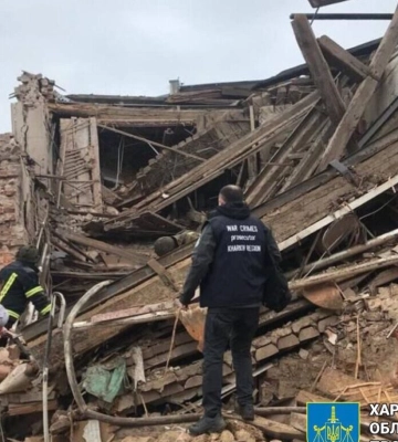 На Харківщині Росія обстріляла центр Куп’янська: є поранені