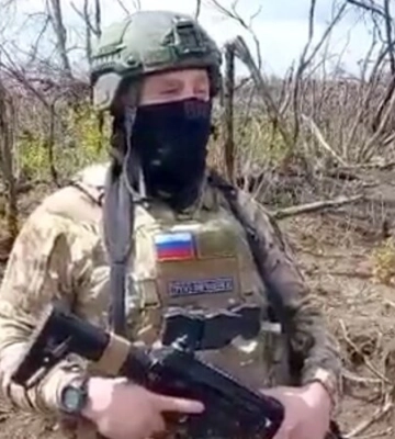 «Сс*ні тварюки». Вагнерівці звинуватили ПВК Газпрома у втечі з позицій під Бахмутом — відео