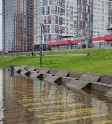 У Києві 25 квітня знову зафіксували підйом рівня води у Дніпрі: де підтоплено території