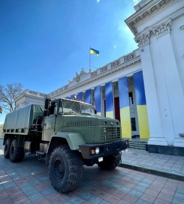 Одеській бригаді тероборони подарували автомобіль
