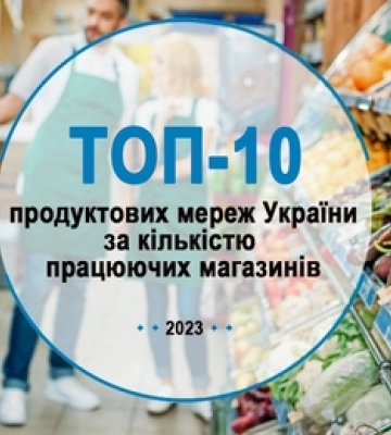 Два рітейлери з Луцька – у топ-10 продовольчих мереж України (інфографіка)