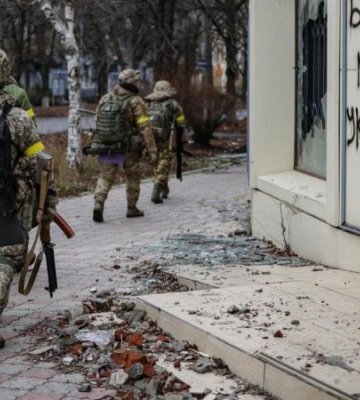 У західних районах Бахмуту тривають запеклі бої, − Міноборони Великобританії