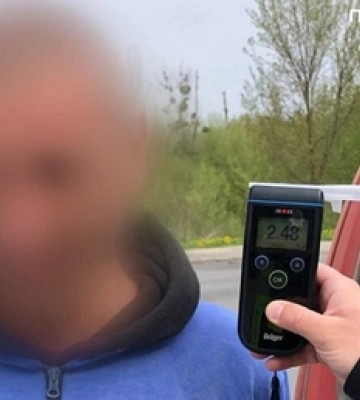 Поїхав не туди: у Луцьку зловили п&#039;янючого водія 