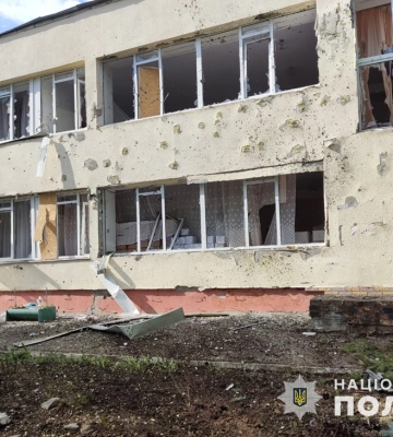 Окупанти обстріляли на Запоріжжі пункт видачі гуманітарної допомоги (ФОТО)