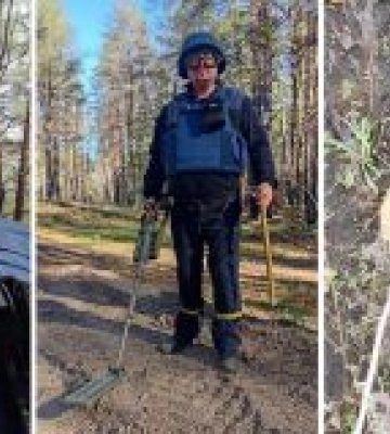 За добу виявляли до сотні мін