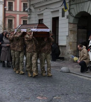 Львів попрощається з Героями Володимиром Савкою та Андрієм Матисом