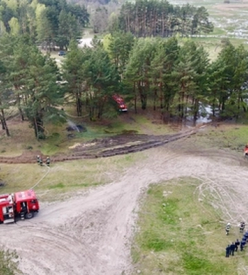У волинських лісах активно працювали рятувальники (Фото)