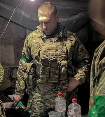 Командувач ССО Хоренко відвідав Бахмут