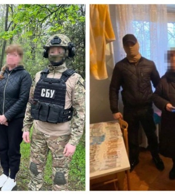 У Києві затримали колаборантку, яка активно співпрацювала з окупантами в Херсоні. Фото