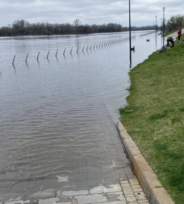 Уровень воды в Днепре поднимается второй день подряд - КГВА