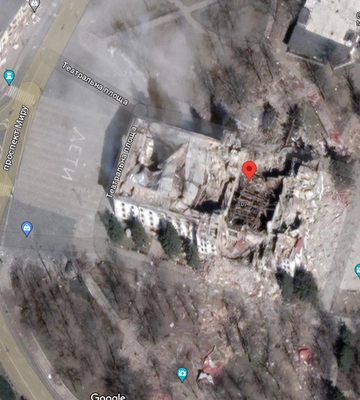 Google Maps обновили карты Мариуполя, на них видны новые захоронения
