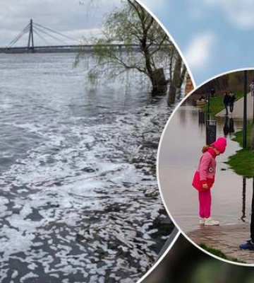Уровень воды в Днепре поднимается второй день подряд - КГВА
