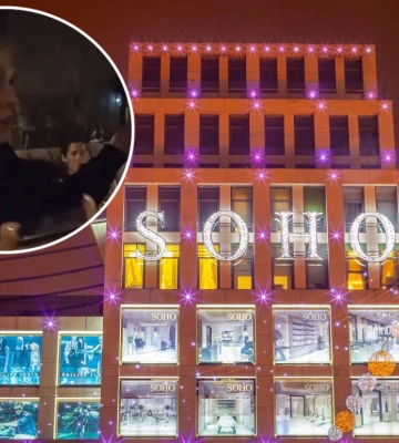 У Дніпрі власниця популярного лакшері ресторану накинулася на військових: відео