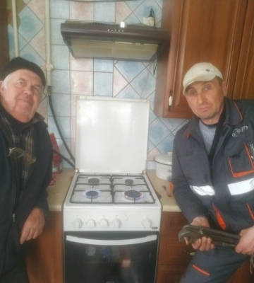 У прикордонному селі на Харківщині відновили газопостачання 