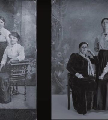 Як у знаменитого ізмаїльського фотографа Ляпіна: мешканка Рені повторила знімок початку 20 століття із зображенням своєї&amp;hellip;