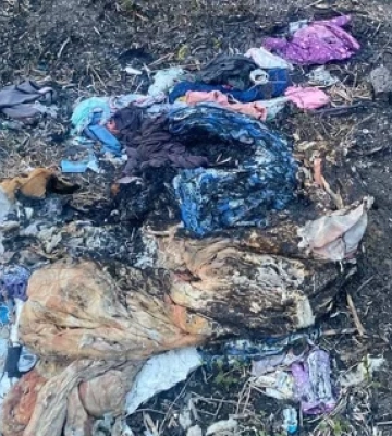 Береги озера Куряче у Дніпрі знову перетворили на смітник (Фото)