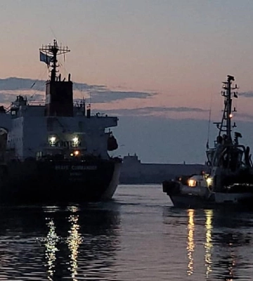 ВМС України: Росія заблокувала роботу зернового коридору