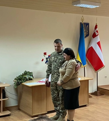 У Луцькому районі родині полеглого воїна Михайла Палоша вручили його орден 