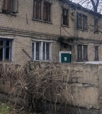 Унаслідок ворожого обстрілу міста Українськ на Донеччині поранено вісім людей