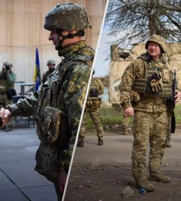 Зеленский приехал на передовые позиции украинских защитников на Донетчине