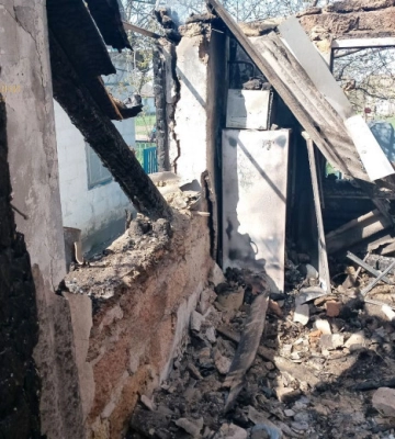 В Запорізькій області внаслідок пожежі загинуло три людини