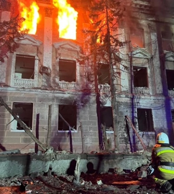 З&#039;явилися фото наслідків удару по Миколаєву