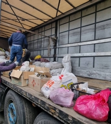 З Волині з любов'ю: на Запоріжжя відправилась фура з допомогою